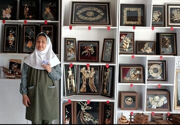 نمایشگاه هنری انجمن ضایعه نخاعی در بندرعباس