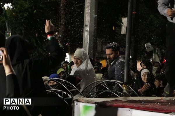 مراسم تجلیل از 2 زوج جوان در شبهای عهد و پیمان