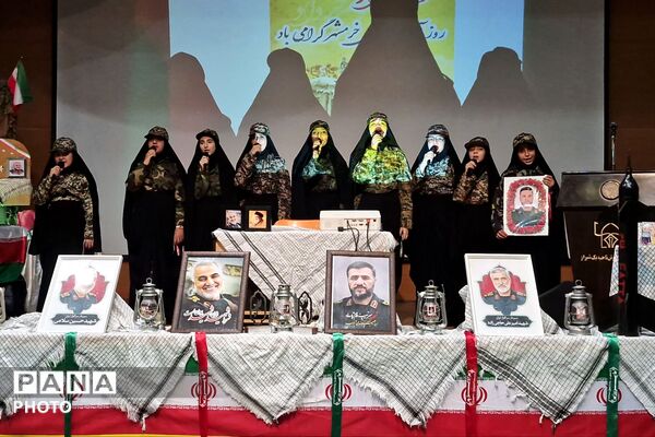 یادواره شهدای جنگ تحمیلی دوم و سوم در ناحیه یک شیراز