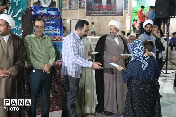 جشن عید غدیر در جوار امامزادگان حاجی‌آباد