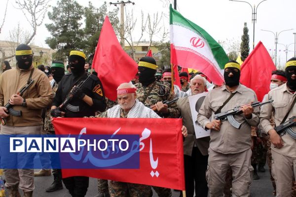 ابراز وحدت و همدلی سمنانی‌ها با مردم مظلوم فلسطین در روز قدس