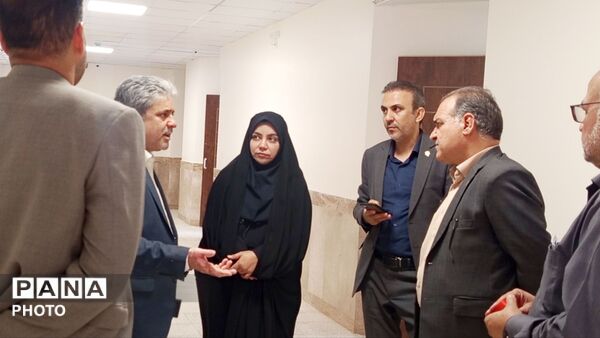 بازدید رییس سازمان آموزش و پرورش استثنایی خراسان رضوی از پروژه مدرسه «روزبه حمیدی»