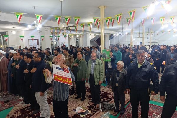مراسم گرامیداشت حماسه ۹ دی و  ششمین سالروز شهادت سردار سلیمانی در فراشبند
