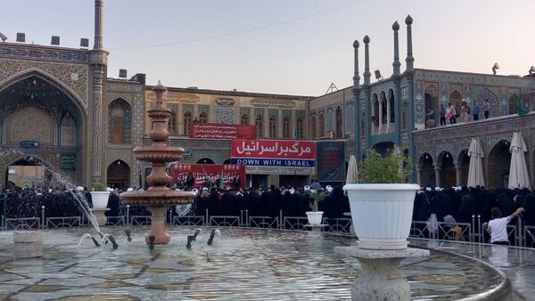 تشییع 8 شهید پدافند هوایی ارتش و هوافضای سپاه در قم