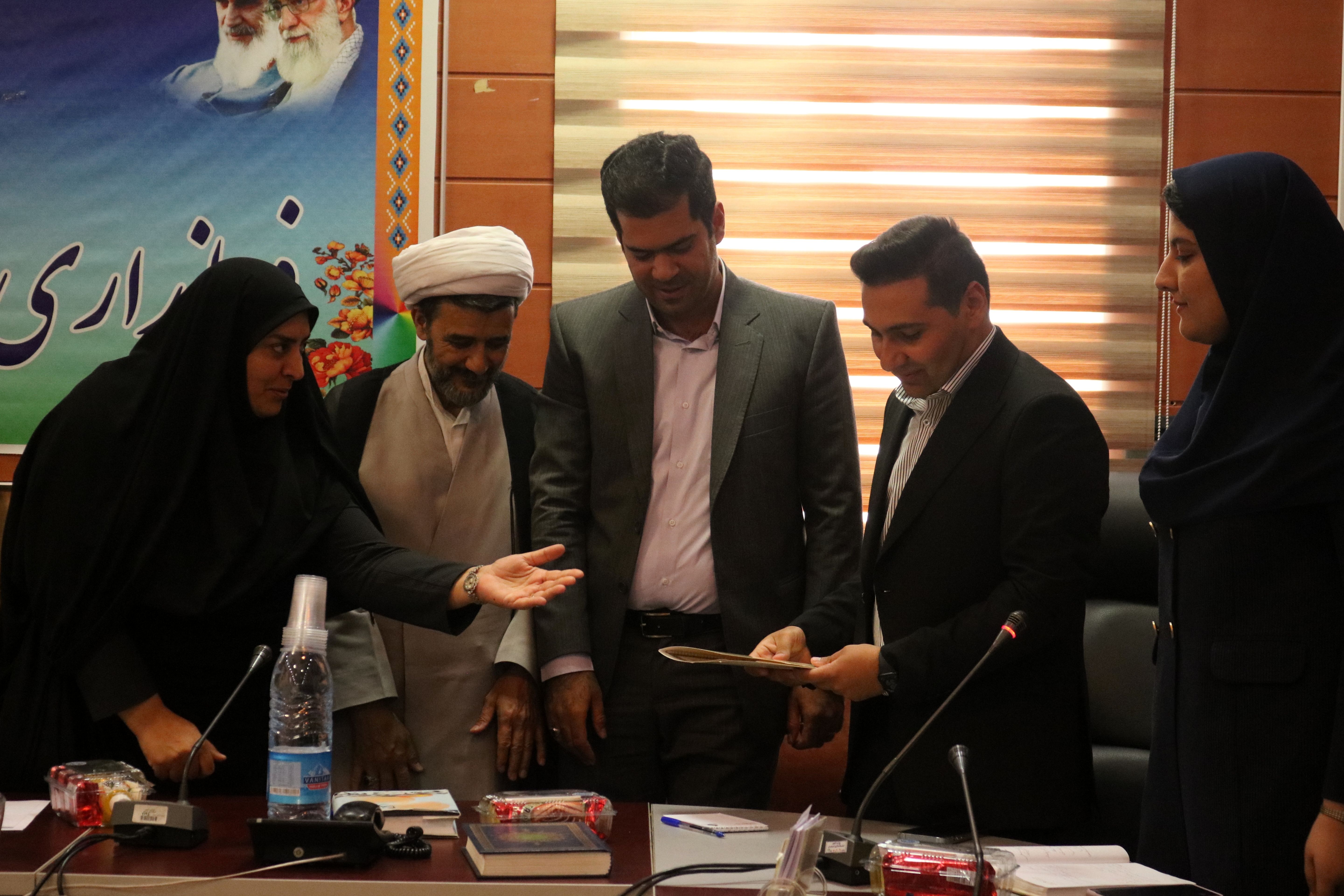 افتتاحیه شورای راهبردی جوانان شهرستان بافت