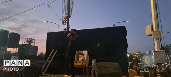 آیین خیمه سوزان عصر عاشورا در مشهد