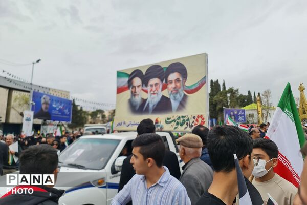 راهپیمایی روز قدس در شیراز