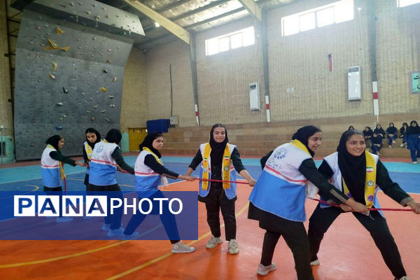 اردوی تمشک دختران شهرستان‌های جنوبی استان بوشهر در کنگان