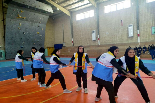 اردوی تمشک دختران شهرستان‌های جنوبی استان بوشهر در کنگان