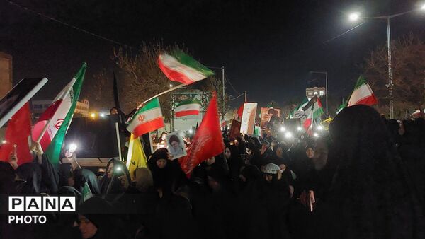 خروش انقلابی مردم ولایتمدار شیروان 