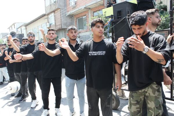 شور حسینی در گلوگاه 