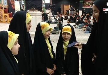 می‌خواهم راه امام حسین(ع) را ادامه دهم