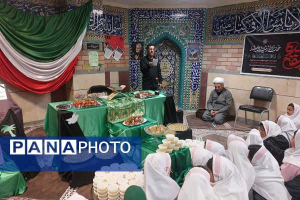 موج عشق به دخت پیامبر(ص) در مدارس فیروزکوه طنین‌انداز شد