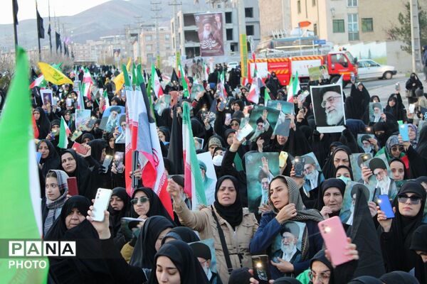 اجتماع خونخواهان و منتقمین شهادت حضرت آیت الله الامام شهید سید علی خامنه ای در پردیس