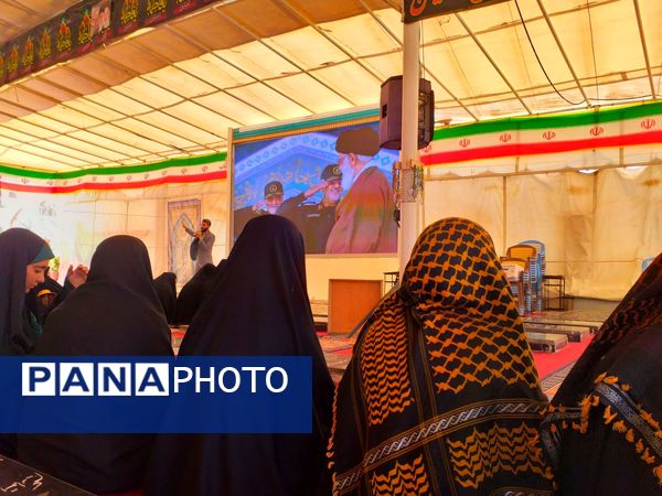 دختران اثرگذار شهرستان‌های تهران مزار سردار دلها و شهیده آیدا قاسمی را زیارت کردند