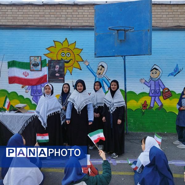 پنجمین سالگرد سردار قاسم سلیمانی در مدرسه شهید خاقانی شیروان