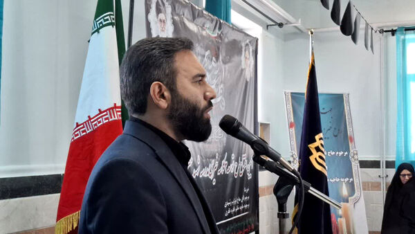 آیین افتتاح طرح توسعه سه کلاسه دبستان شهید مفتح روستای صرم
