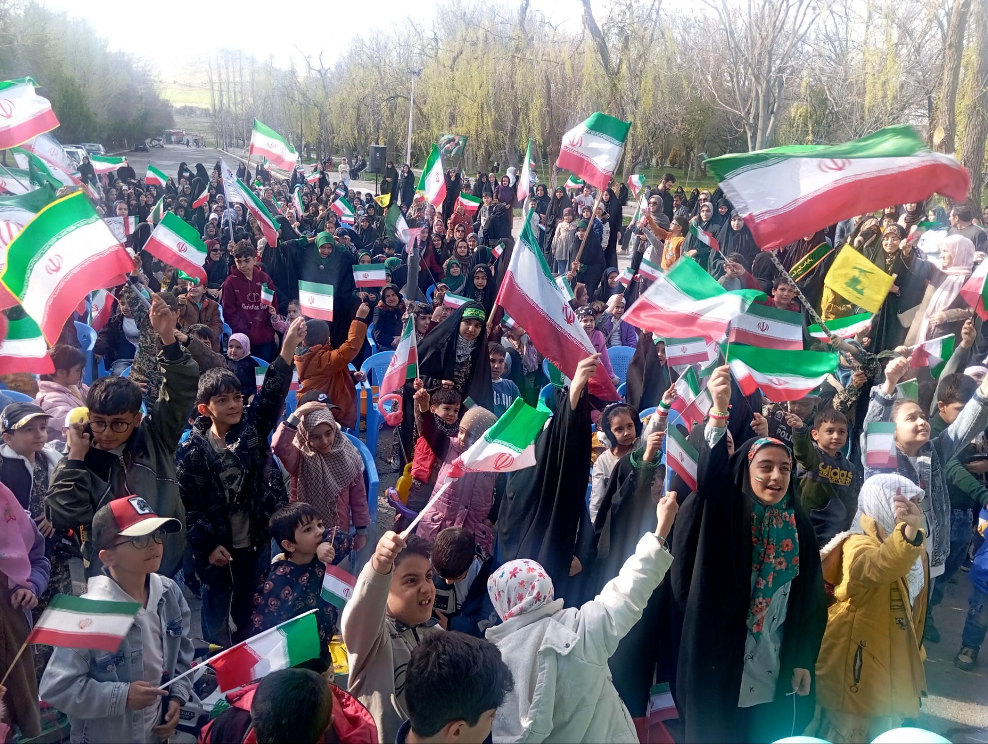 رژه خودرویی کودکان امام رضایی 