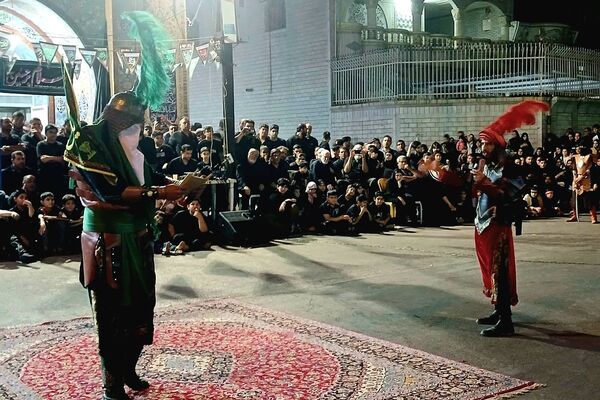 تعزیه‌خوانی در مسجد الهادی اهواز