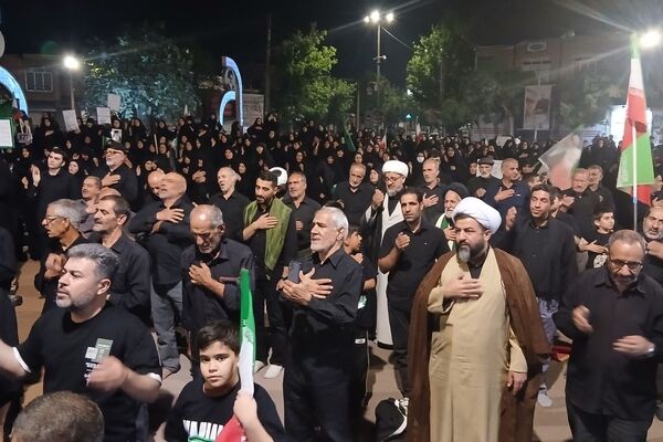  عزاداری پرشور در ایام سوگ حسینی در تویسرکان