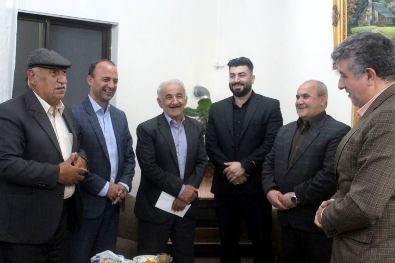 دیدار با مدیران سابق آموزش و پرورش گلوگاه به مناسبت هفته معلم