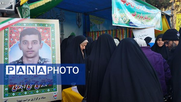 حضور مردم در مهمانی کیلومتری اعیاد شعبانیه نیشابور