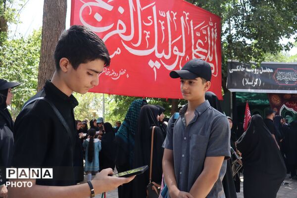 زائرانِ نرسیده به حریم؛ خروشِ اربعینی‌ها در قلبِ نیشابور