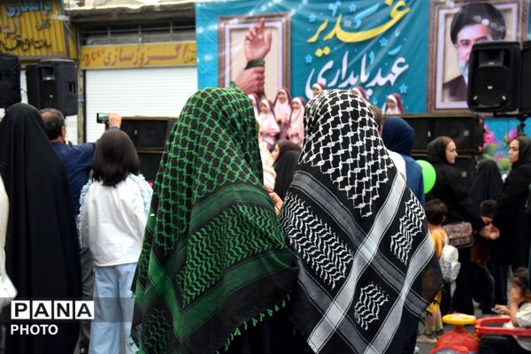 حال و هوای غدیری در جشن کیلومتری کرج