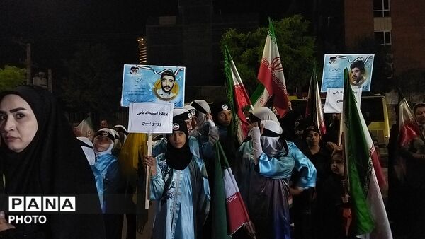 بیعت ورزشکاران  نیشابوری با رهبر انقلاب-۱