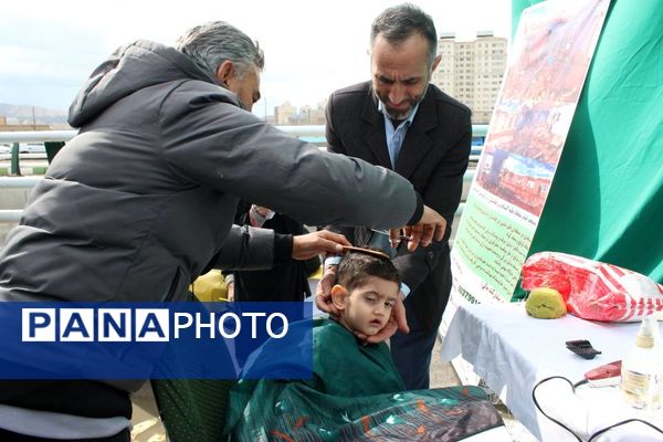 شادپیمایی خانوادگی جشن نیمه شعبان در قم