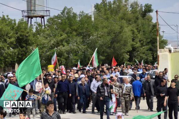 راهپیمایی روز قدس در جویم