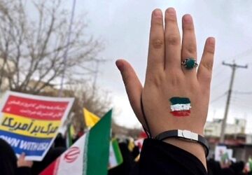 راهپیمایی ۲۲بهمن در طاقانک