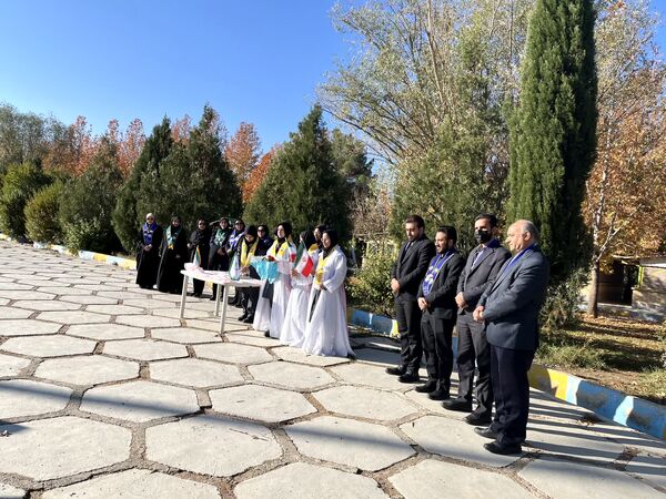 اردو تمشک در اردوگاه شهید دستغیب شیراز
