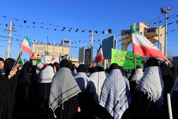 برگزاری مراسم راهپیمایی قدس در روستاهای صرم و جعفرآباد قم