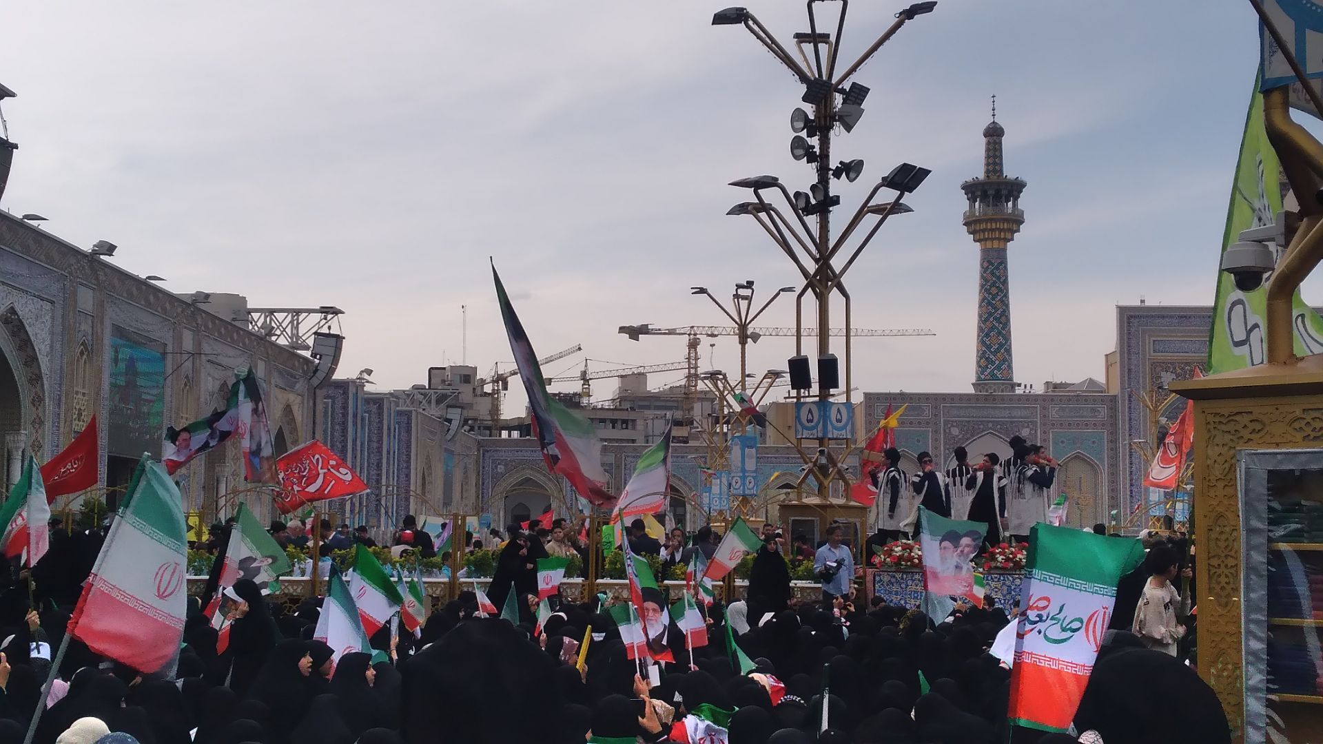 اجتماع دختران مشهدی ا