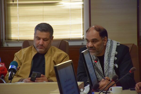 نشست خبری اجلاسیه کنگره ملی سردار شهید حاج عبدالحسین برونسی و ۲۱۶۶ شهید دیار پیشتازان انقلاب اسلامی