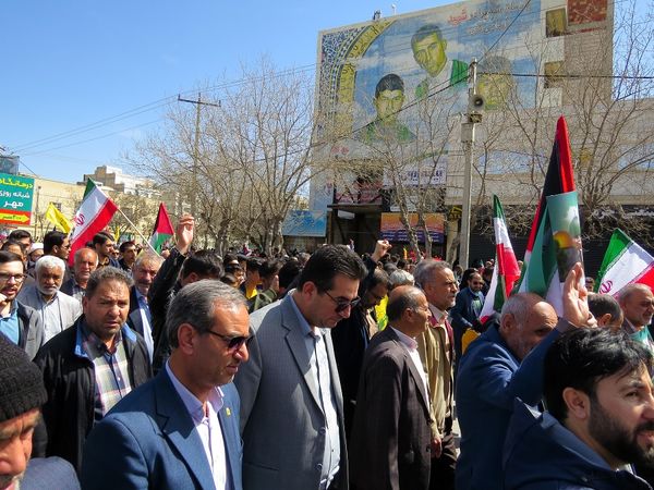 برگزاری راهپیمایی روز قدس در بجنورد 