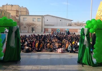 جشن نور و شادی در مدرسه هوشیار به مناسبت اعیاد شعبانیه