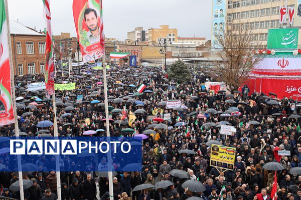 راهپیمایی 22 بهمن در آذربایجان غربی