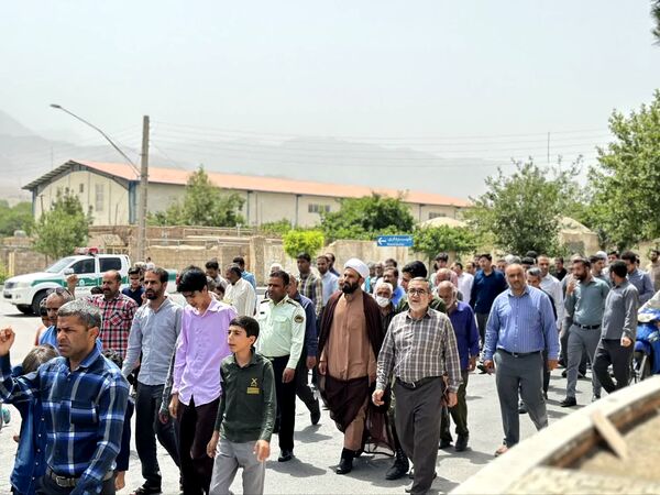 راهپیمایی خشم و نصر در سراسر استان کرمان