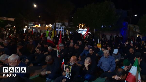 قاب پانا میزبان مراسم شب های محرم مسجد جامع نیشابور 