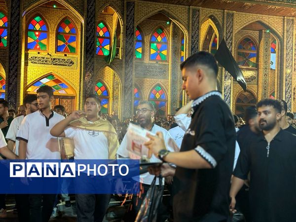 مراسم عزاداری شب تاسوعای حسینی در آمل