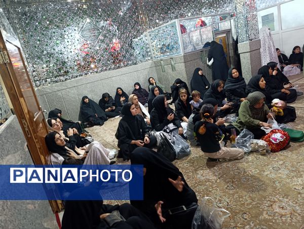 مراسم عزاداری امام حسین (ع) در شب تاسوعای حسینی 