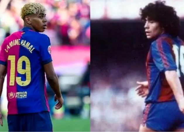 پیراهن دیگو افسانه‌ای بر تن پادشاه جوان!؛  یامال: «شماره من، داستان من»