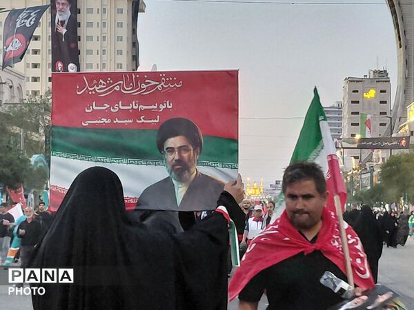 وداع با آقای شهید ایران در مشهدالرضا