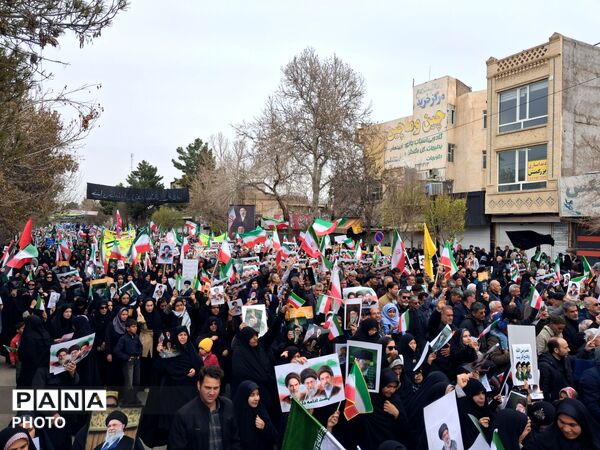 راهپیمایی باشکوه روز جهانی قدس در نیشابور