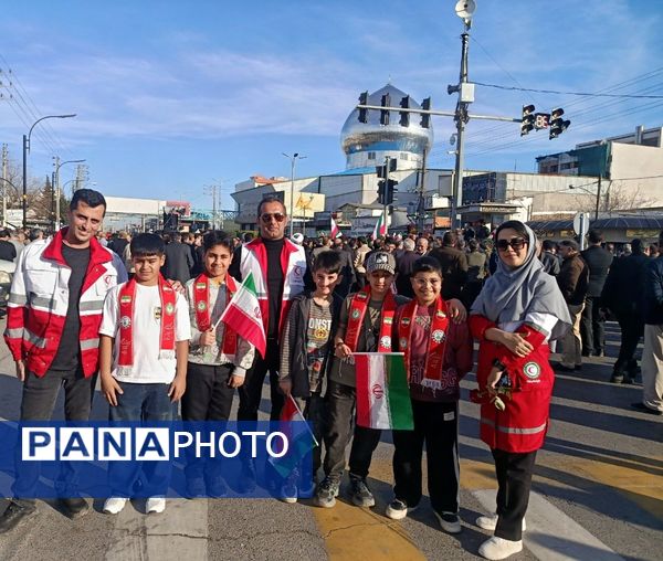 فریاد امت و راهپیمایی ۲۲ دی در شهرستان محمودآباد