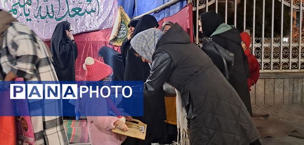 موکب پذیرایی شهید مصطفی صدر زاده به‌مناسبت میلاد امام علی (ع) در نیشابور 