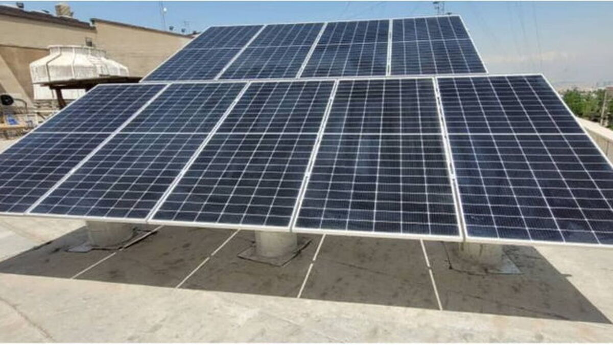 افتتاح شصت‌وچهارمین نیروگاه خورشیدی شهر تهران