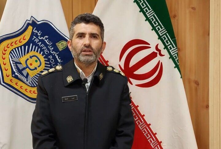 بارش شدید برف در تمامی محورهای مواصلاتی استان